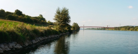 neue donau worlds largest swimming pool