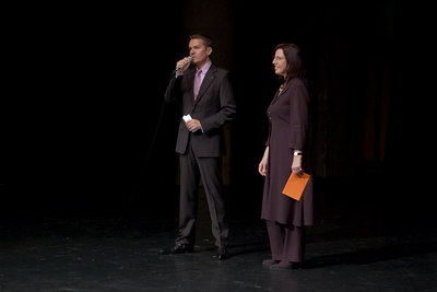 Alfons Haider with Ingeborg Tichy-Luger