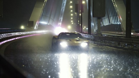 Love Jakub Kroner Bratislava car chase in the rain Apollo Bridge