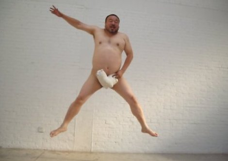 Naked ai weiwei